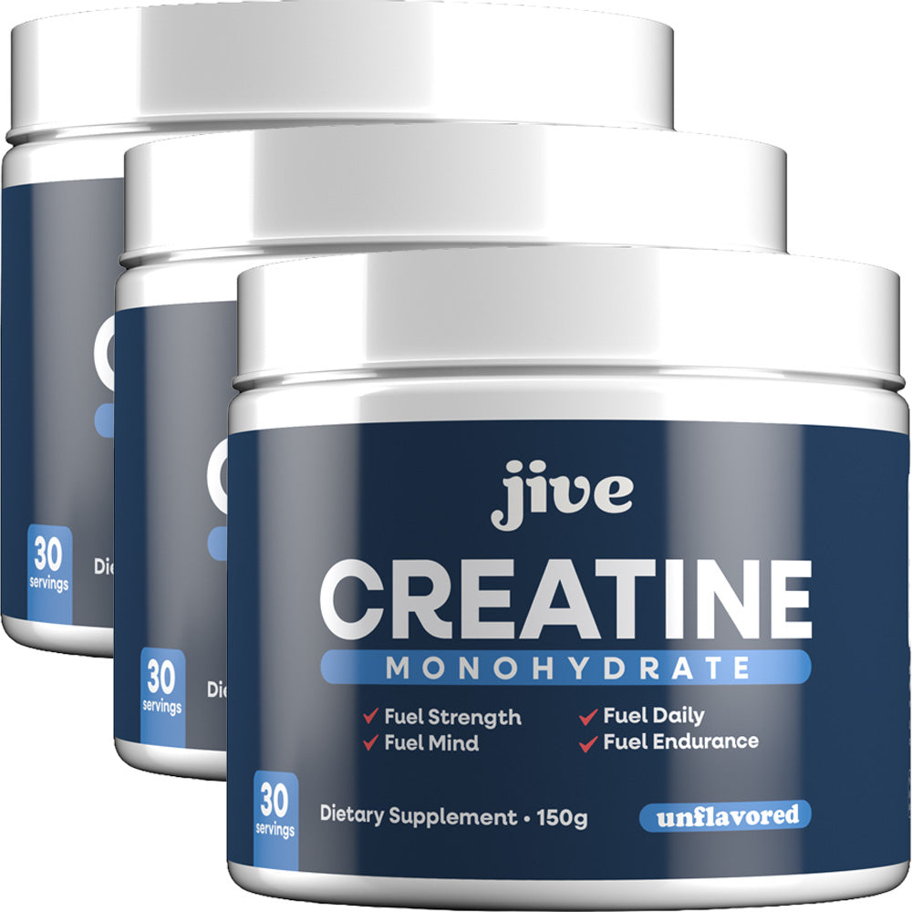 3 x Creatine Monohydrate (150g - 30 Servings/each)