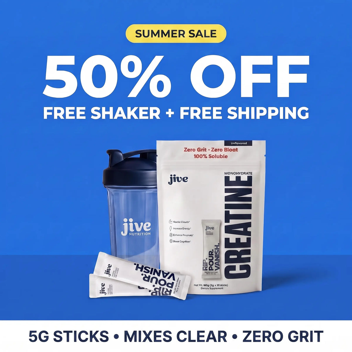 Creatine Stick Packs (30 Count)
