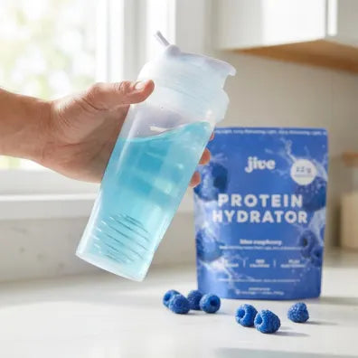 Shake for about 10 seconds until it turns clear.
